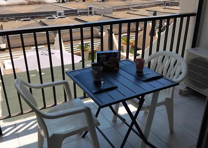 公寓 604 2 Pers Heliopolis Vue Jardins 阿格德